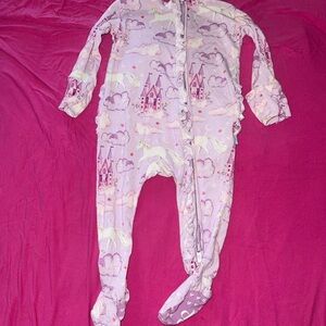 Purple Castle and Unicorn Kids One Piece